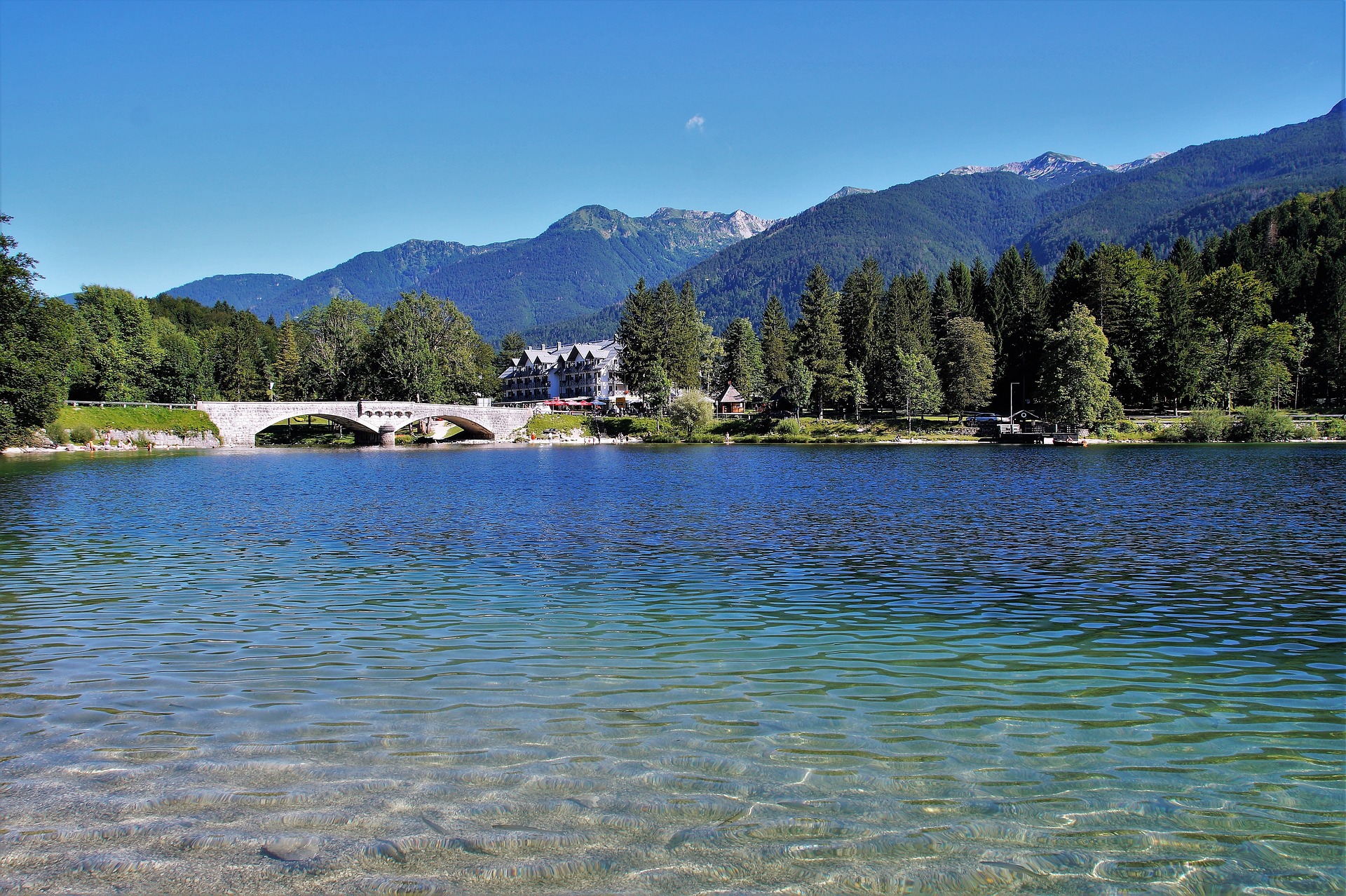 Jezioro Bohinj