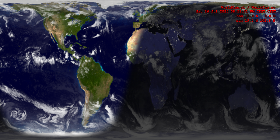 Sunlight map