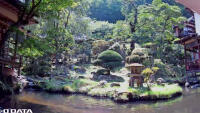 Aizuwakamatsu - Higashiyama Onsen - Jardín japonés