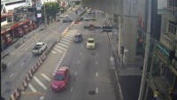 Bangkok - Tráfico por CCTV