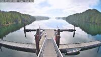 Calvert Island - Field Station Dock, West Beach, Mount Buxton