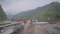 Flåm - Bahnhof, Hafen