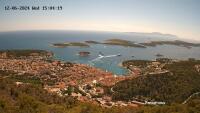 Hvar - Stadtpanorama