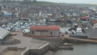 Arbroath - Harbour, boat yard, Bell Rock Lighthouse