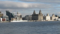 Liverpool - Waterfront on the River Mersey