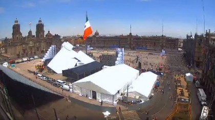 Mexico City Zocalo Mexico Webcams