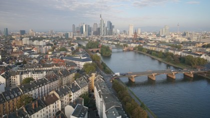 Frankfurt Nad Menem Panorama Niemcy Kamery Internetowe Webcams