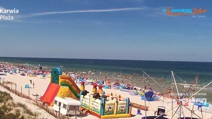 Beach Karwia Webcams