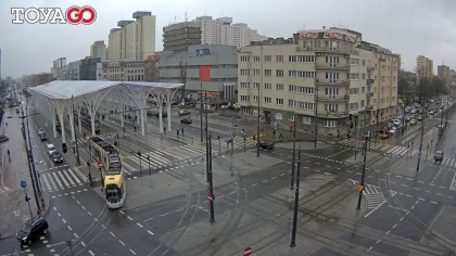 ul. Mickiewicza, Kościuszki, Łódź - kamery internetowe, webcams