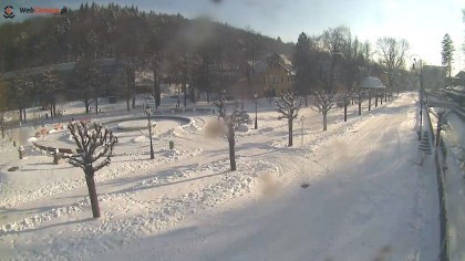 Bulwary Dietla Fontanna Krynica Zdroj Kamery Internetowe Webcams