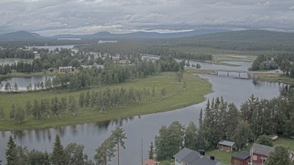 Sorsele - Panoramic view, Sweden - Webcams