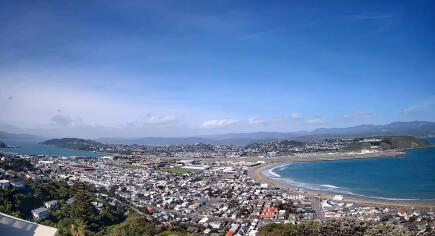Wellington - Lyall Bay, New Zealand - Live View