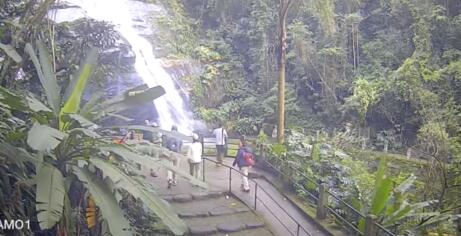 Rio de Janeiro - Tijuca National Park - Cascatinha Taunay waterfall - Brazil