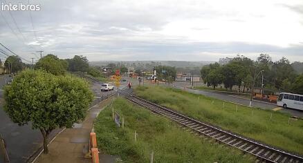 Santa Ernestina - Railway crossing - Brazil