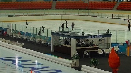 哈萨克斯坦阿斯塔纳室内溜冰场