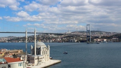 Webcam Bosphorus Bridge.
