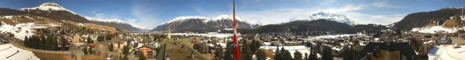Celerina/Schlarigna - Panoramic view - Switzerland