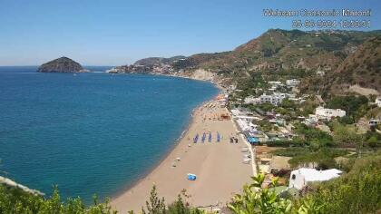 Ischia - Barano d’Ischia - Spiaggia dei Maronti, Italy - Webcams