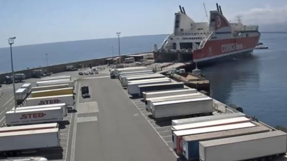 Korsika - Bastia - Hafen, Frankreich - Webcams