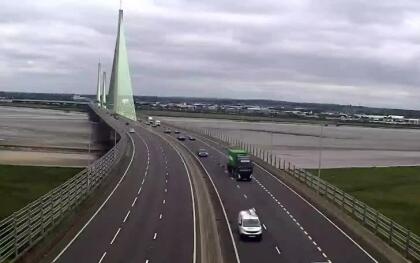 Runcorn - Widnes - Mersey Gateway Bridge, United Kingdom - Webcams