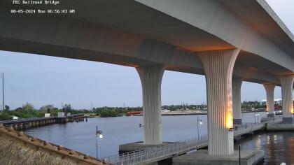 Stuart Bridge Stuart - FEC Railroad Bridge, Florida (USA) - Webcams