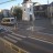 A square with a fountain, streets