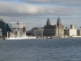 Liverpool - Waterfront on the River Mersey